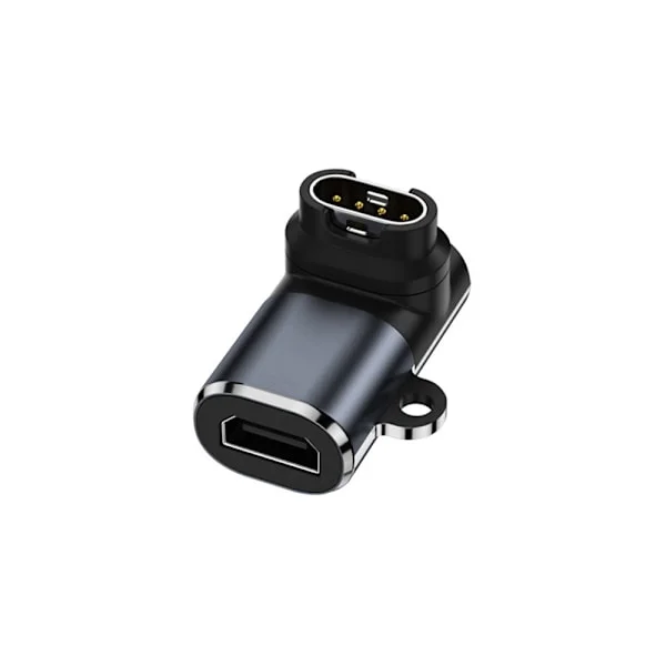 Micro USB Hona till Garmin Klocka Vinkeladapter - 2-pack, Ladda din Garmin smidigt med denna adapter
