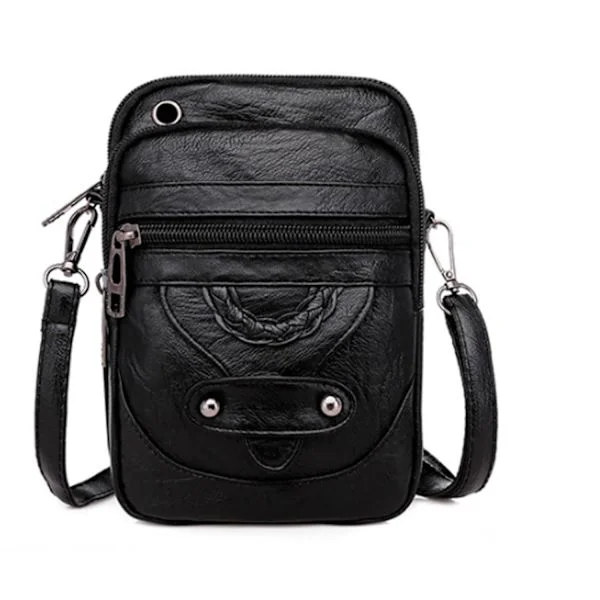 #Black shoulder bag, shoulder bag, mobile phone bag#