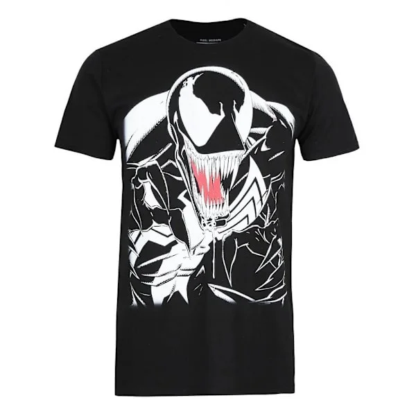 Venom T-shirt för män S Svart/Vit