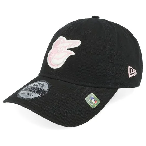 New Era - MLB Musta unconstructed Lippis - Baltimore Orioles MLB24 Mothers Day 9TWENTY Black Dad Cap @ Hatstore