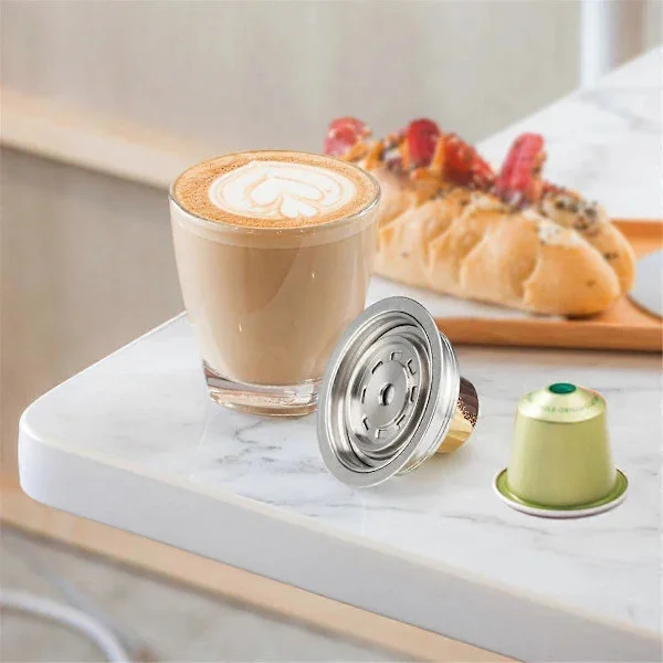 Kapselomvandlare för Vertuoline Vertuo Kaffemaskin Kapseladapter för Vertuo Next & Espresso Ma Som Visas