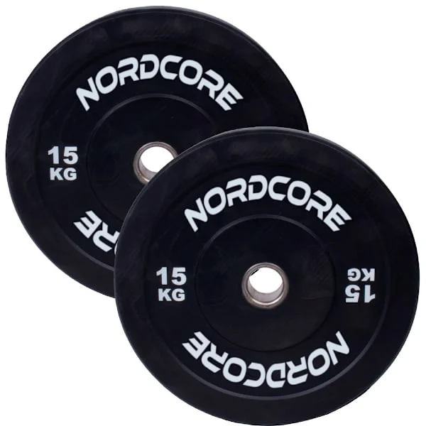 Nordcore Levypainot Bumper Core (5-25kg), pari - 15 kg