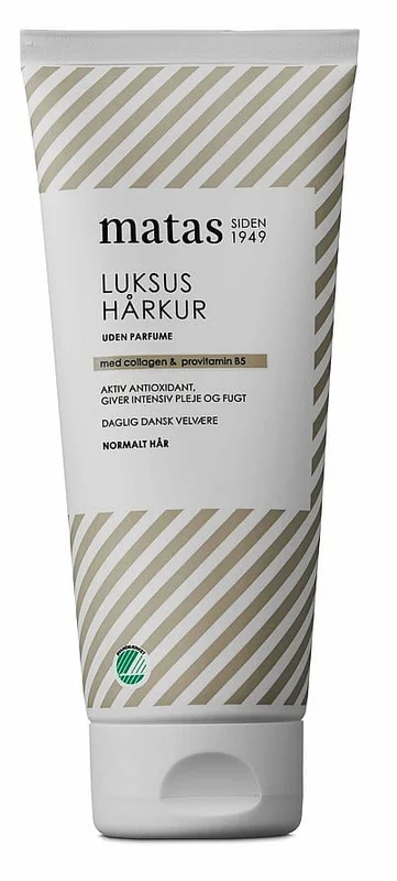 Matas Striber Luksus Hårkur til Normalt Hår Uden Parfume 200 ml, Hår, Shampoo & Hårpleje, Hårkur