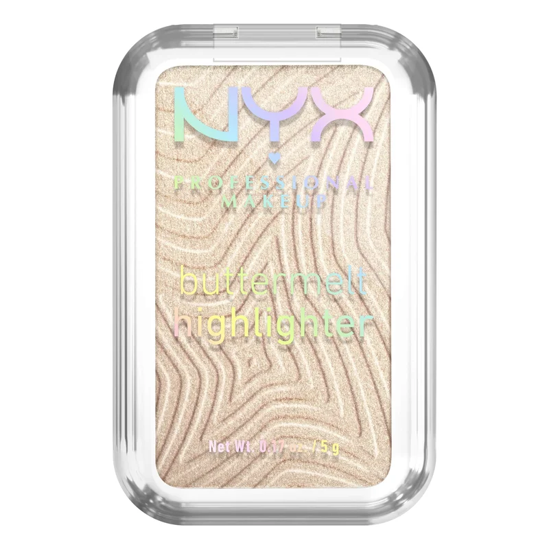 Nyx Professional MakeUp Buttermelt Highlighter 05 BRIGHT AND BUTTA 5g - Sublimatori e Illuminanti