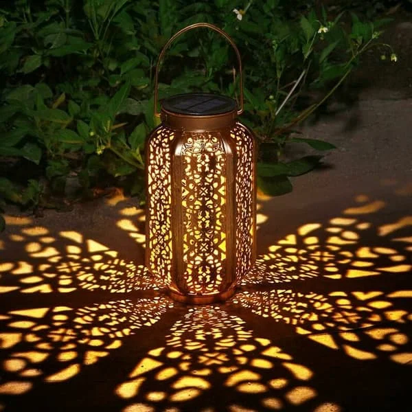 Solardriven trädgårdslampa Utomhus Solarlampor Trädgård Dekorativa Solarlampor för Uterum