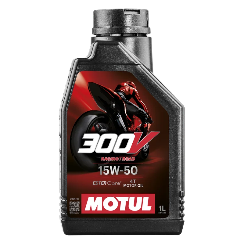 Huile 4T Motul 300V 100 % Synthétique 1L