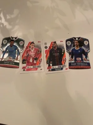 Fotbollssamlarkort Topps Champions League