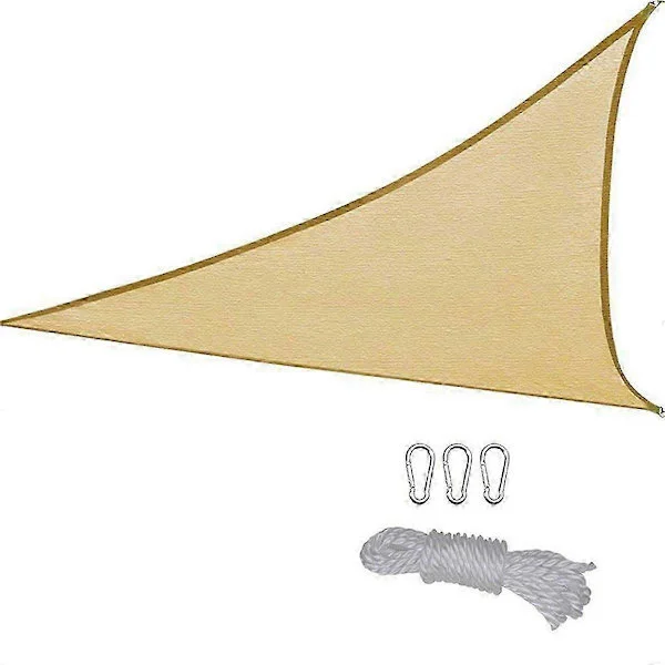 2x2x2 Meter Fönsterskydd Segel Triangulär Extra Stor Skuggsegel - fo shan (LGL)