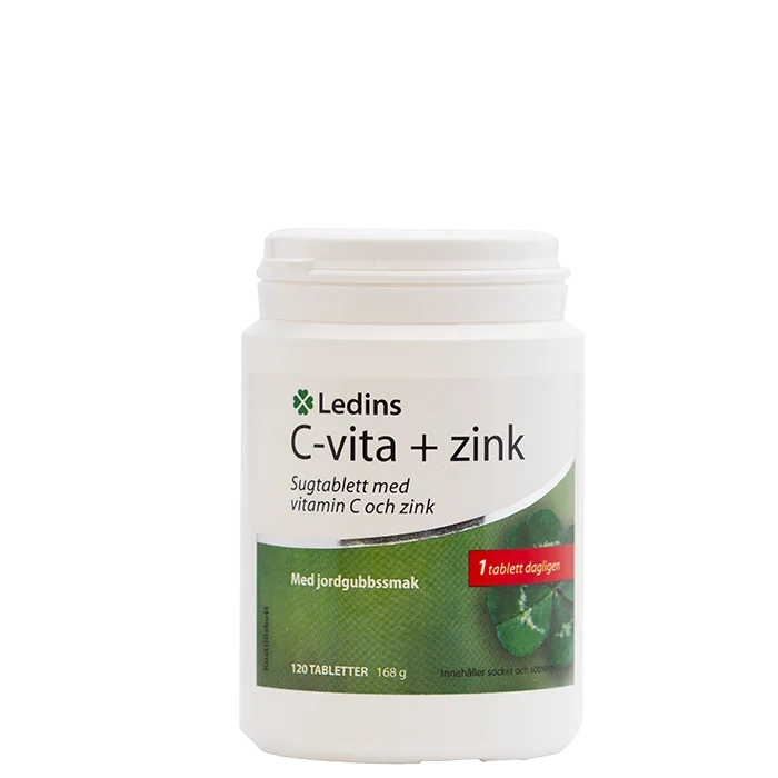 Ledins C-Vitamin och Zink 120 tabletter
