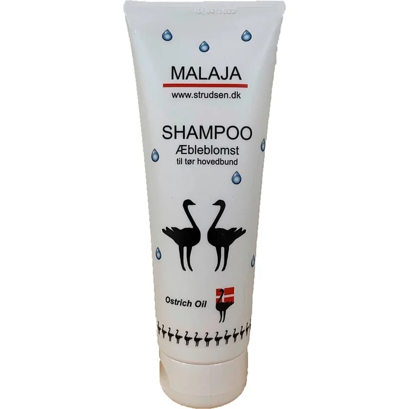 Ostrich Oil Struds shampoo æble tørt hår 220 ml, Hår, Shampoo, Hårshampoo