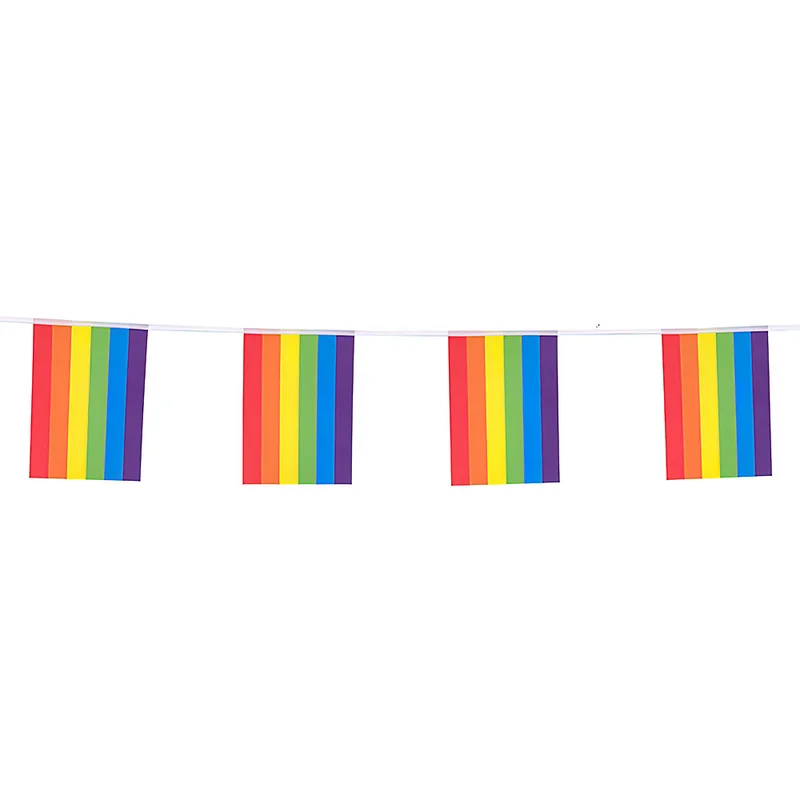 Pappersgirlang Prideflagga