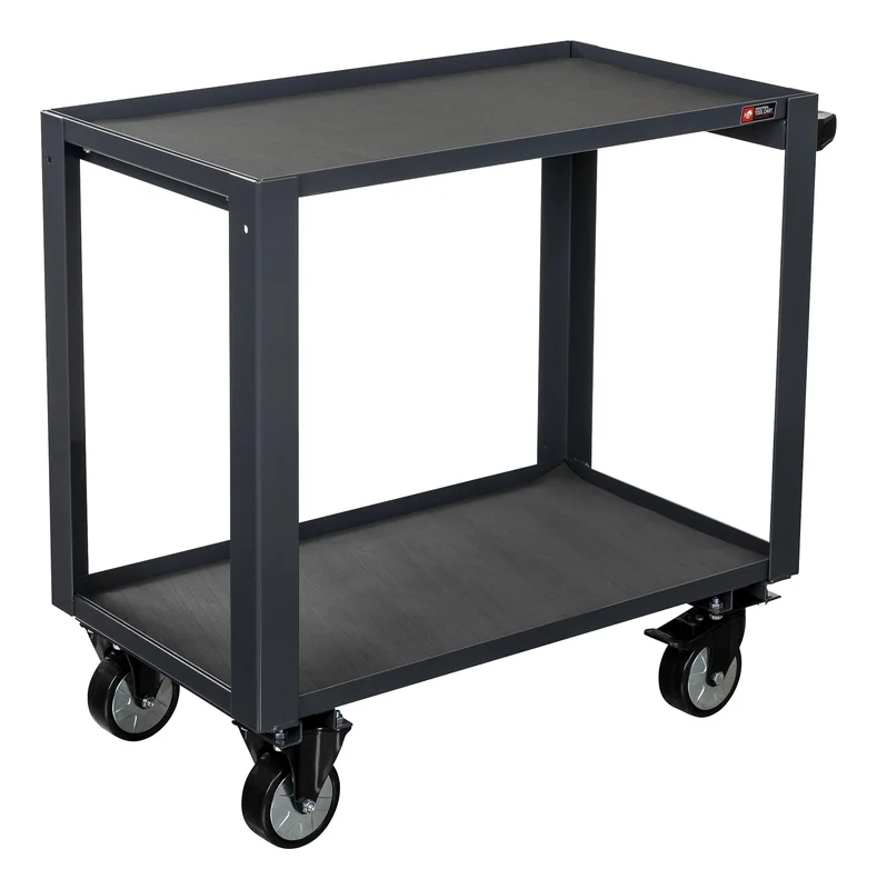 PELA 506468 Trillebord uten verktøysett, 2 hyller, Garasjeinnredning & oppbevaring