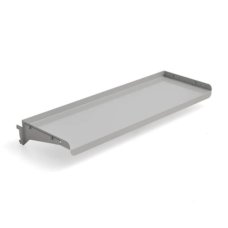 Työkaluhylly, 900 x300 mm, harmaa