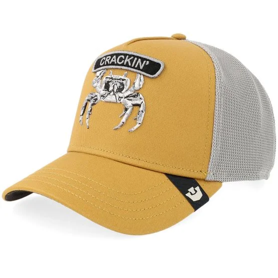 Goorin - Oransje Caps - Classic Rocker Crackin' Amber A-Frame Trucker @ Hatstore