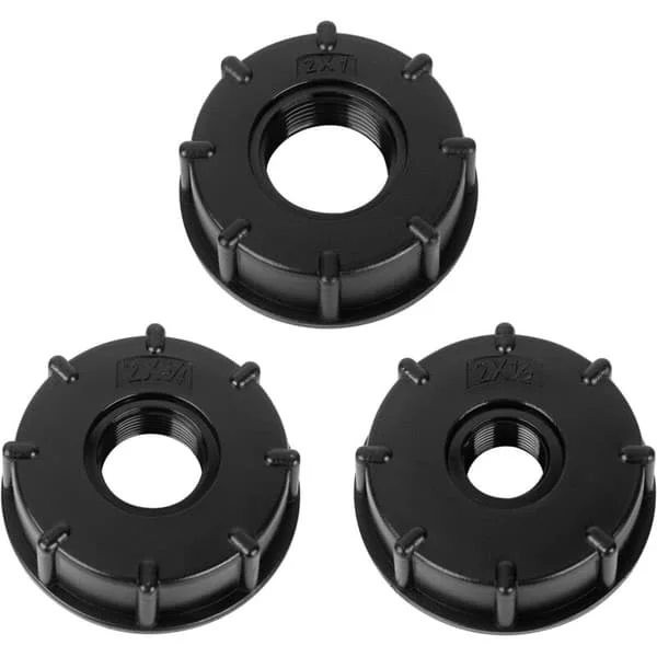 Delar IBC Tanklock S60x6 IBC-koppling/lock nippeladapter för IBC-tank Vattentankanslutning Gängade fogar i adaptrar 1/2" 3/4" 1 tum
