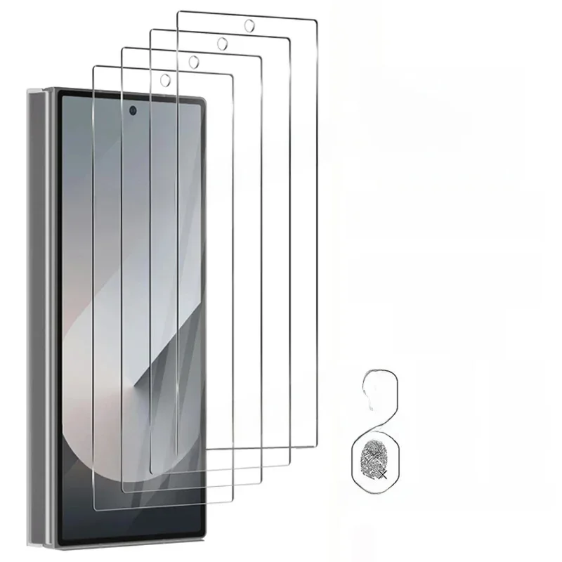 AliExpress - 4 pièces verre trempé pour Samsung Galaxy Z Fold 7 6 5 4 3 clair Premium protecteur d'écran pour Samsung Z ZFold 6 5 Fold5 Film verre
