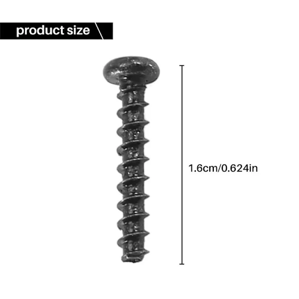 15x Universal Skruer til V6 V7 V8 V10 V11 Støvsuger Power Pack / Batteri SV09 SV10 SV11 SV12 SV14 B