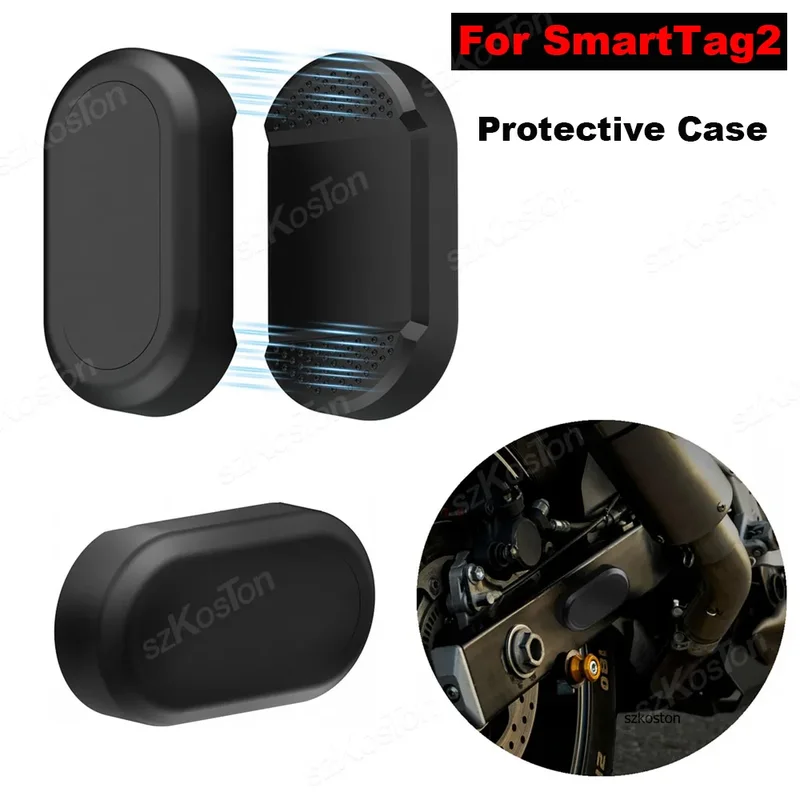 AliExpress - Support magnétique pour Samsung Smart Tag 2, étui de protection en silicone avec adhésif 3M pour SmartTag2, housse étanche, 1/2/4 pièces