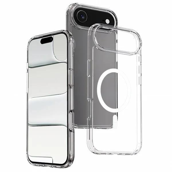 MagCase för iPhone 17 Air – Kristallklart MagSafe-skal