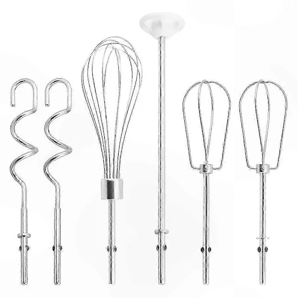 KitchenAid Handmixer Tillbehör: Visp i rostfritt stål, Ballongvisp, Mixstav & Degkrokar för KitchenAid Mixers