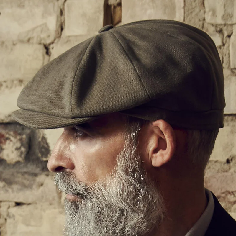 Gorra newsboy verde Moda Maso para hombres - Boinas para hombre