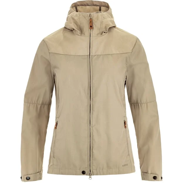 Fjällräven Women's Stina Jacke in Fossil/Beige, G-1000 | Size: XS