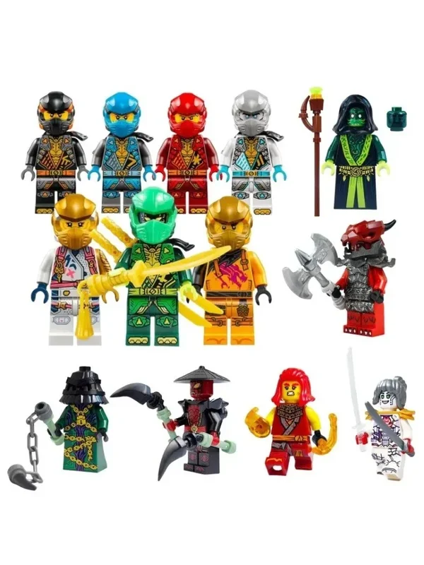 AliExpress - Neue seltene Ninja-Bausteine Phantom-Bösewicht-Ninja-Rollenspielzeug humanoider Mini-Charakter-Puppe Hochzeits-Geburtstagsgeschenk 
