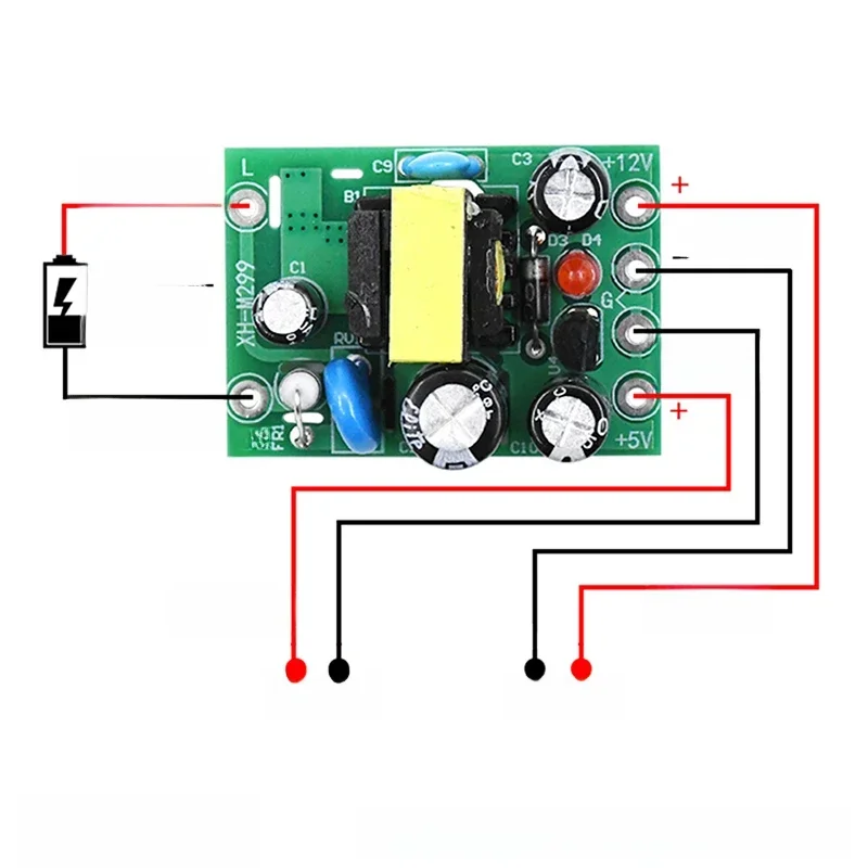 AliExpress - 1pc Neue Heiße Mini AC-DC Konverter AC 110V 220V Zu DC 12V 0,2 A + 5V Modul Bord Großhandel