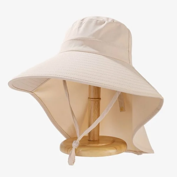 Dam Solhatt Sjal Keps BEIGE