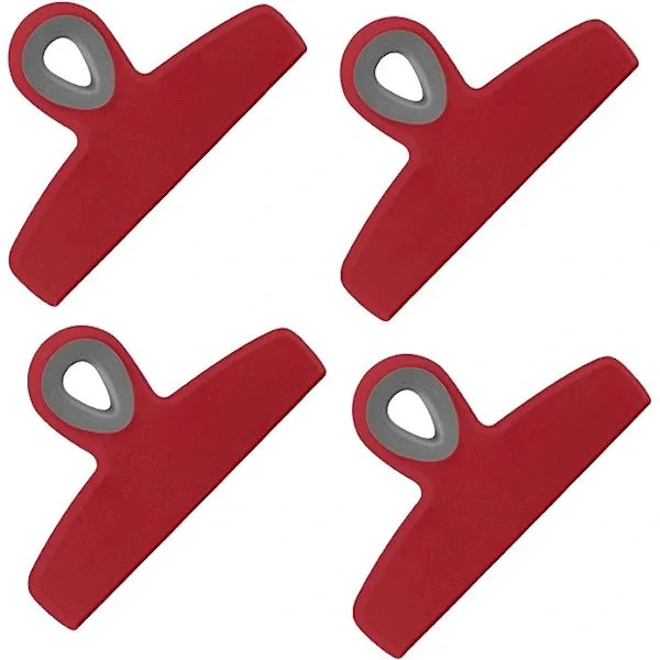 /EA/Cook with Color 4-pack stora kraftiga påsklämmor - 12,7 cm chip