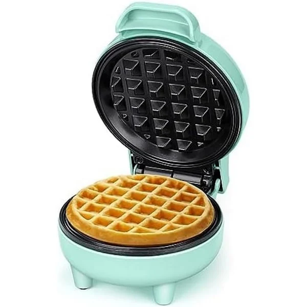 Mini Vohvelirauta, Vohvelirauta, Kirkas Merkkivalo, Tarttumaton Pinnoite, Viileä Kahva, Kompakti Koko