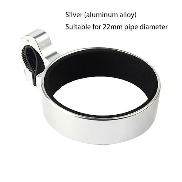 Retro Cykelstyre Kaffekopp Helt Aluminiumlegering Vattenkopphållare Mjölk Te Kopphållare Vattenkokare Rack Styreställ - Cykelflaskhållare