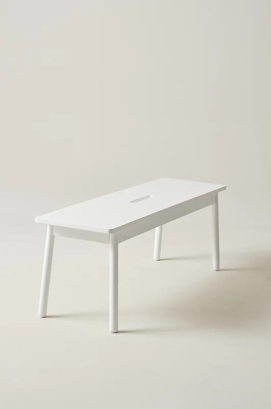 Jotex - Bänk 120 Cm Furu - MDF Vit KINNA - Köp Bänkar hos Jotex