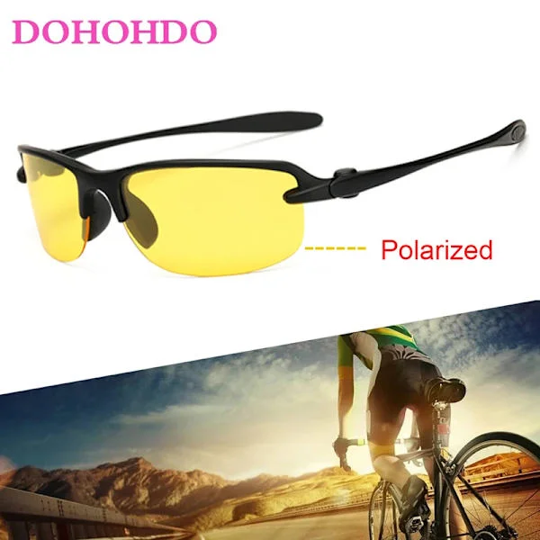 DOHOHDO Sports Solbriller Polariserede Polaroid Fiskesolbriller Sportsbriller Dame Solbriller Til Mænd UV400 De Sol Feminino