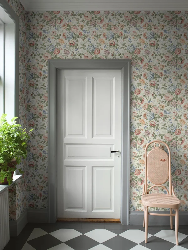 Papier Peint Hortensia Boråstapeter