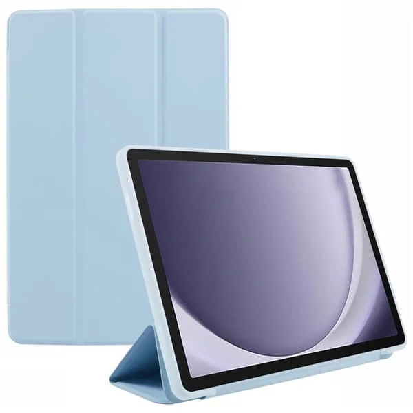 SKALO Samsung Galaxy Tab A11+ Trifold TPU Kotelo - Vaaleansininen
