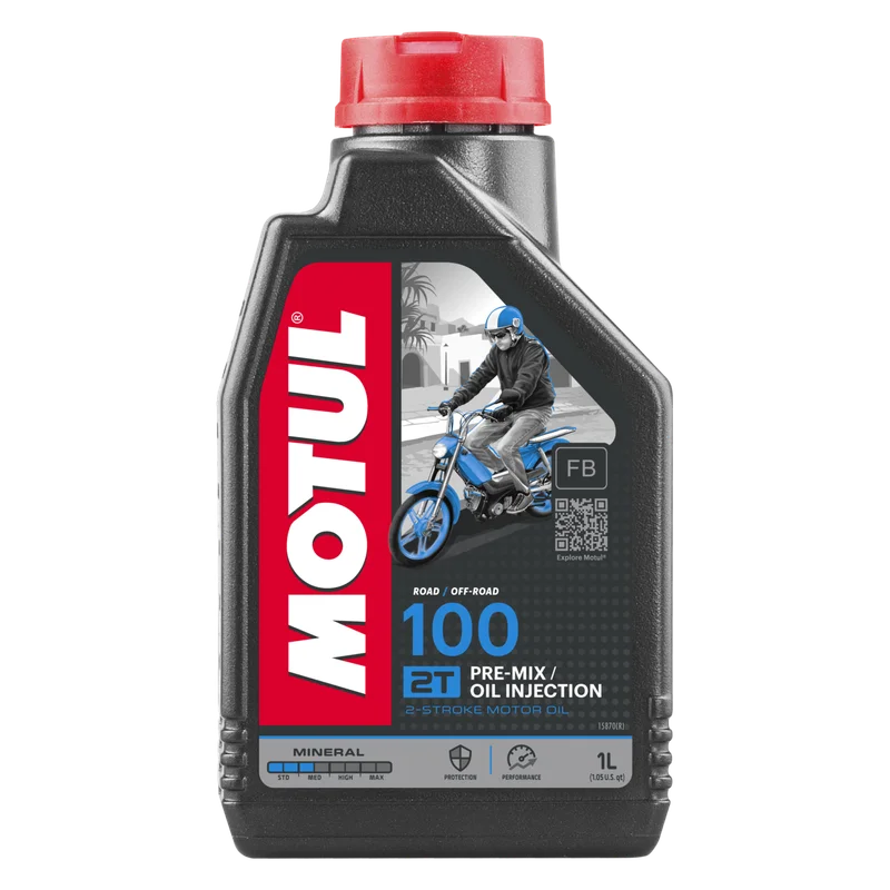 Motorolje Motul 100 Mineral 2T 1L