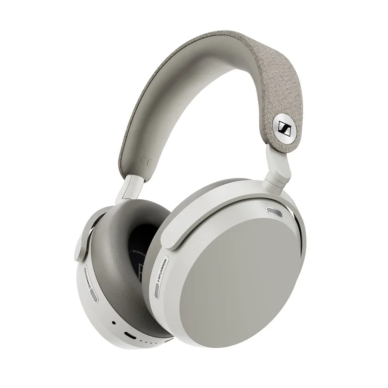 Sennheiser MOMENTUM 5 Wireless Trådløst headset med Active Noise Cancelling (ANC) i Hvid