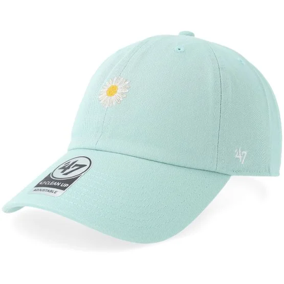 47 Brand - Grün Cap - Base Runner Clean Up Cap Light Blue Dad Cap @ Hatstore