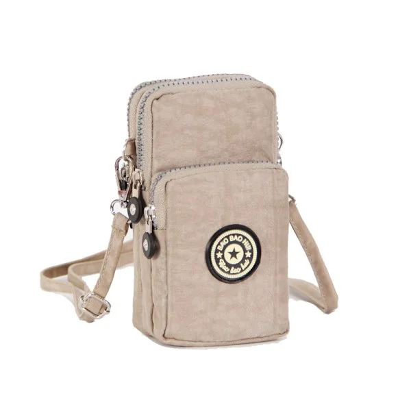 Skuldertasker crossbody-taske Beige Beige