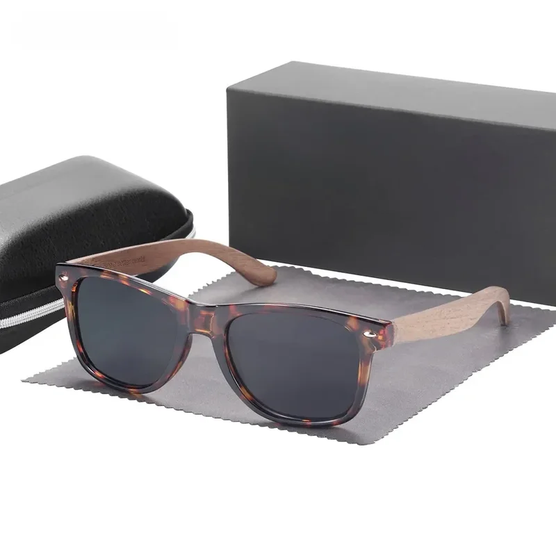 AliExpress - Barcur natur holz sonnenbrille polarisierte herren sonnenbrille schwarz walnuss brille uv400 schutz