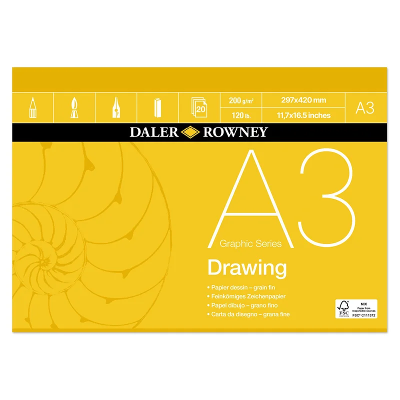 Daler-Rowney Drawing Paper A3