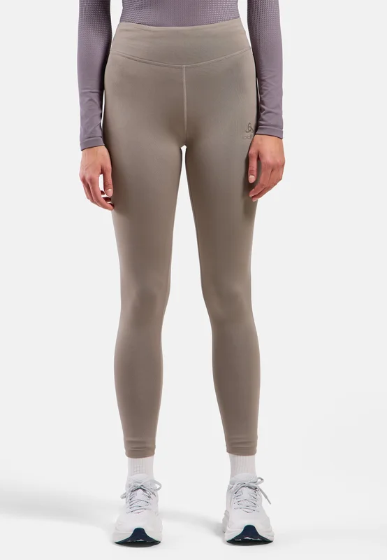 Odlo Women's Essential Running Tights, XS, beige