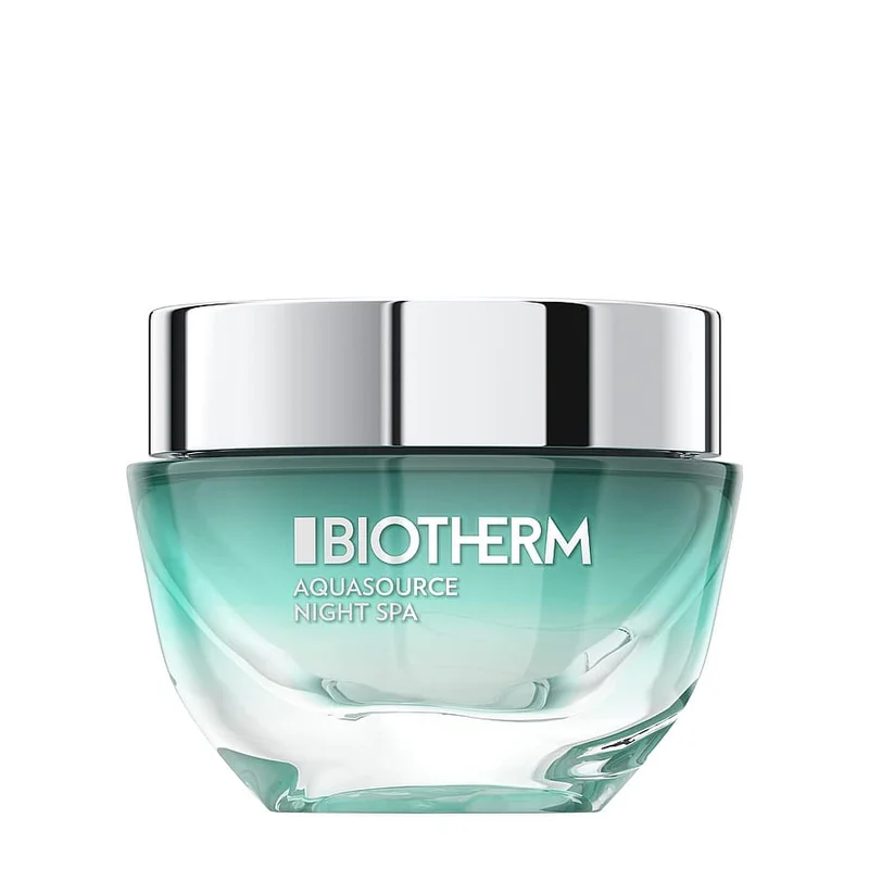 Biotherm Aquasource Night Spa Moisturizing Cream 50 ml, Hudpleje, Ansigtspleje, Natcreme