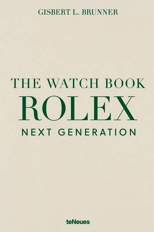 New Mags - Coffee Table Book - The Watch Book Rolex - Next Generation - Beige - Coffee table books - Från Homeroom