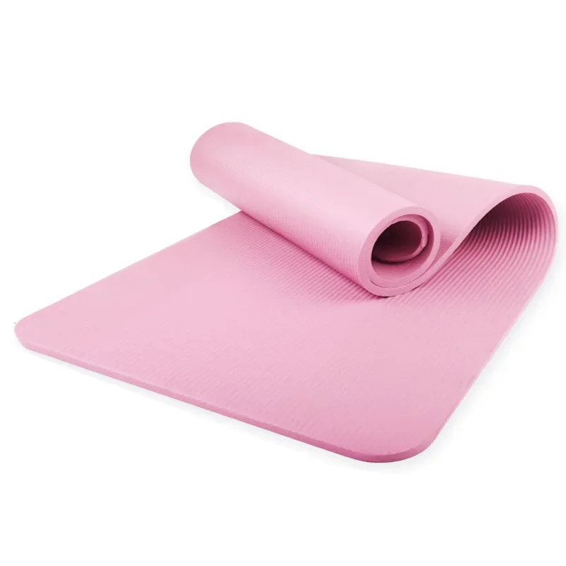 AliExpress - 8 mm NBR-Yogamatte im rutschfesten, verdickten Stil für Anfänger, Heim-Yogamatte für Sport, Tanz, Fitness-Bodenmatten-Ausrüstung