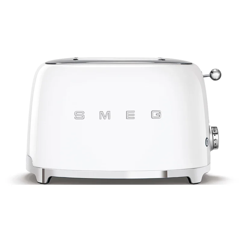 Smeg Brödrost 2 Skivor Vit | Köksmaskiner > Brödrostar | Bagaren och Kocken