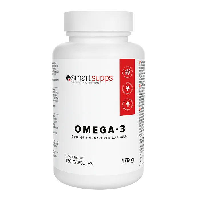 SmartSupps Omega-3 130 kapselia