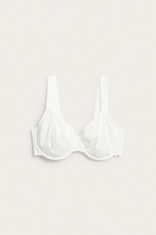 Kappahl | Bygelbh i spets Offwhite 85F | Dam