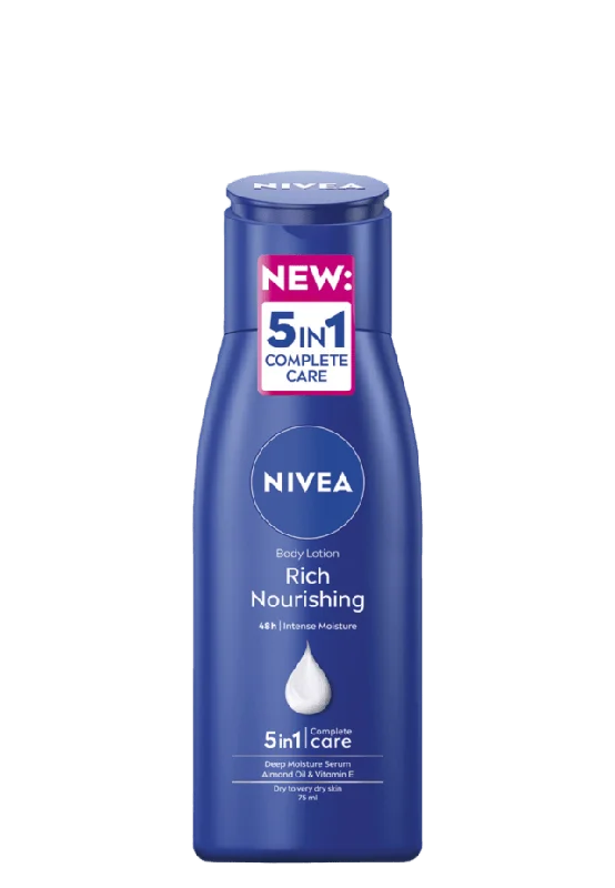 NIVEA Body Lotion Rich Nourishing Bodylotion & kroppsoljor Unisex 75 ML